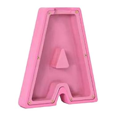 Imagem de Kuntesetty Cofrinho de Madeira com Letras Do Alfabeto, Jarra Transparente, Decoração de Quarto, Cofrinho, Presentes Divertidos para Crianças, Meninos E Meninas, Letter a