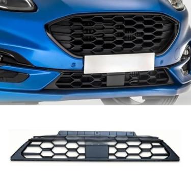Imagem de Kit de carroceria de grade decorativa para para-choques de carro grade de corrida compatível com a linha PUMA ST 2019-2024 Parte externa (abaixo)