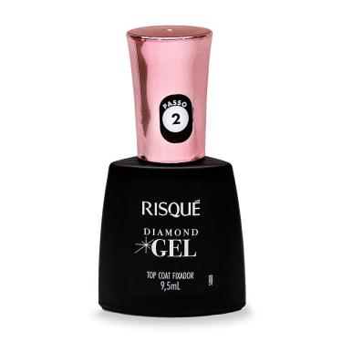 Imagem de Top Coat Fixador Risqué Diamond Gel Cremoso 9,5ml