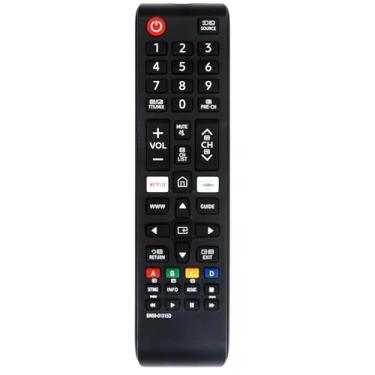 Imagem de BN59-01315D Ajuste remoto substituído para Samsung Série 7 RU7100 4K UHD TV UA43RU7100 UA49RU7100 UA50RU7100 UA55RU7100 UA75RU7100 UA43RU7100W UA50RURUW UW UA50RU7100W UA55RU7100W UA58RU7100W UA65RU7100W UA75RU7100W