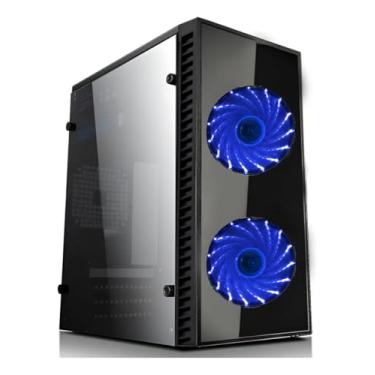 Imagem de GABINETE MICRO ATX XWAY 01146 PRETO LATERAL ACRILICO USB 3.0 Cor:Preto