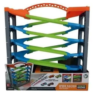 Imagem de Pista De Corrida Com 6 Andares E 2 Carros - Toys Import - Shiny Toys