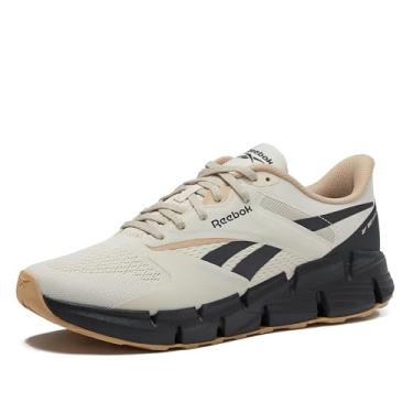 Imagem de Reebok Tênis adulto unissex Zig Dynamica 5, Areia/bronzeado/preto lavado, 11 Women/9.5 Men