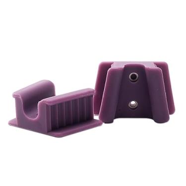 Imagem de EASYTODENTA Blocos De Mordida De Silicone Dental 2 Peças Autoclave Boca Adereços Bloco De Mordida Para Adultos E Crianças (Grande)