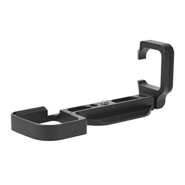 Imagem de KIMISS Alumínio Liga L Shaped Suporte Hand Grip Holder para A6000 Câmera Mirrorless Resistente Durável Leve Portátil Preto Matte 132x46x54mm