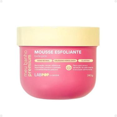 Imagem de Mousse Esfoliante LabPop by Labotrat Meu Banho Premium Belle Pink 240g