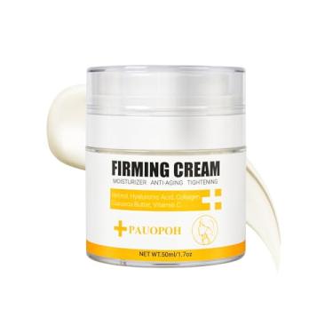 Imagem de Creme firmador de pescoço com 3% de retinol - ácido hialurônico, tratamento antirrugas, creme de aperto da pele para rosto, pescoço, peito e decote