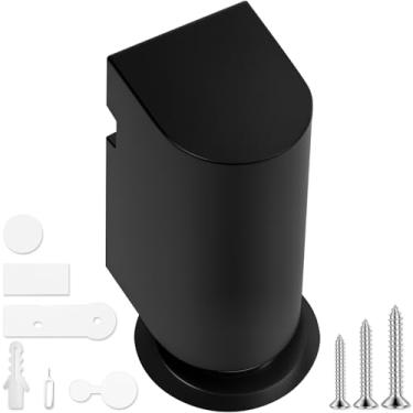 Imagem de Cunha magnética de batente de porta, adesivo ou montagem de parafuso, liga de zinco de alta resistência + rolhas altas de ferro adequadas para todos os pisos, design antiarranhões e antiderrapante