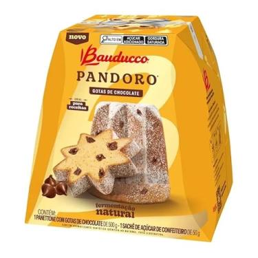 Imagem de Pandoro c/Gotas de Chocolate Bauducco 500g