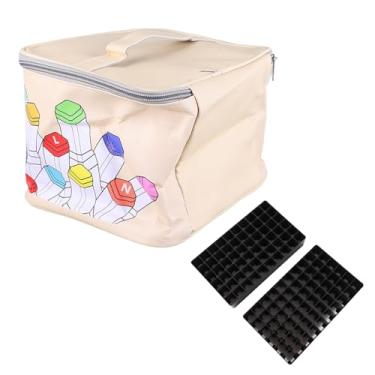 Imagem de RiToEasysports 120 Slots Marcador Shell Titular Grande Abertura de Acesso Fácil Viagens de Couro Pu