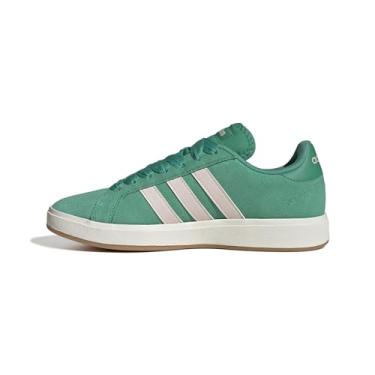 Imagem de adidas Tênis feminino Grand Court Base 00s, Court Green Putty Mauve Off White, 38 BR