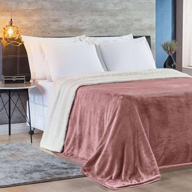 Imagem de Cobertor Casal King Alaska Sherpa E Manta Microfibra 1 Peça