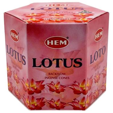Imagem de Cones de incenso Lotus Waterfall 40 unidades HEM