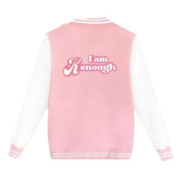 Imagem de Jaqueta, uniforme de beisebol, Barbie, eu sou o suficiente - BABIU