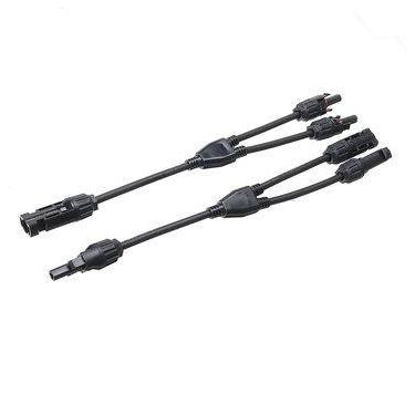 Imagem de Conector Solar Tipo Y MC4 9 (par) Sun Light - Conexão para Painéis Sol