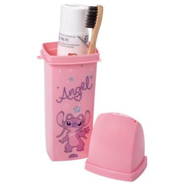 Imagem de Dental Case Porta Escova de Dente Angel Stitch Plásutil