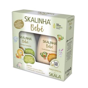 Imagem de Kit Skalinha Bebê Shampoo E Condicionador 200ml Skala