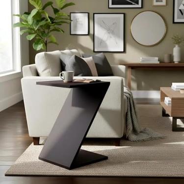 Imagem de Mesa "Z" Lateral de Apoio Cabeceira ou Criado Mudo - Preto Laca