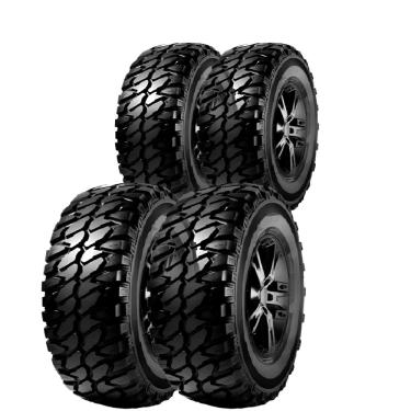 Imagem de Kit 4 Pneus 265/75R16 10 Lonas 123/120Q Rw-MT772 M/T Roadwing