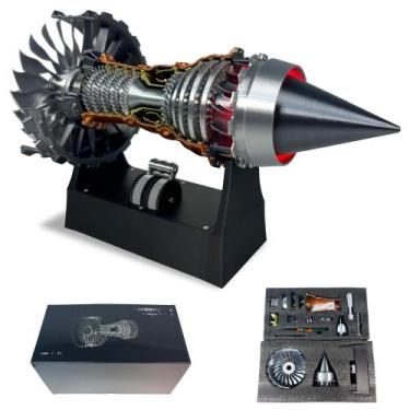 Imagem de Kit de modelo de motor a jato HI-REEKE TR900 Turbofan para impressão 3