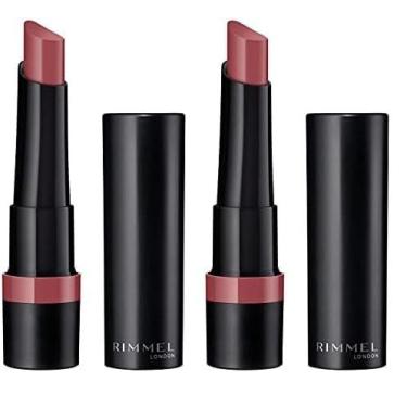 Imagem de Batom Rimmel Lasting Finish Matte 220 Mauve Bliss (pacote com 2)