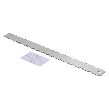 Imagem de ZJchao Kit de Configuração de Guitarra, Ferramenta de Medição de Régua de Ação de Corda Medidor de Ação de Corda de Guitarra de Aço Inoxidável Medidor de Altura de Com Marcações que Não Desbotam,