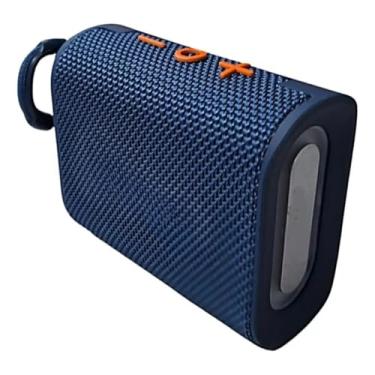 Imagem de Alto-falante Bluetooth TWS com graves potentes, bateria com duração de 15 horas, portátil, rádio à prova d'água (azul RGB 4 PRO)