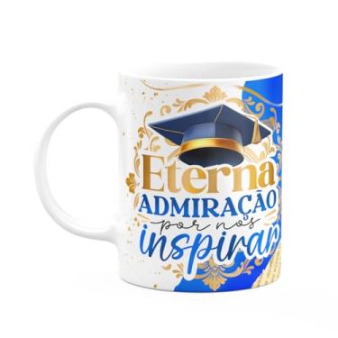 Imagem de JPS INFO, Caneca Formatura G-Blue - Admiração por nos inspirar