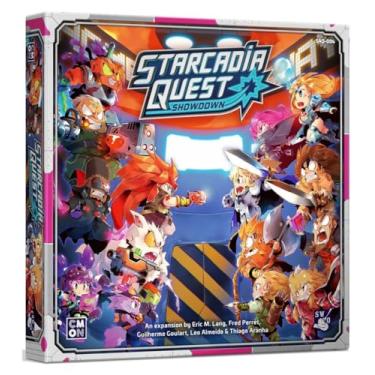Imagem de CMON Starcadia Quest Showdown Board Game Expansion - Intense Sci-Fi Battle Game, Expand with Heroes from Arcadia Quest, Family Game for 2-4 Players, Ages 14+, 60 Minute Playtime, Made