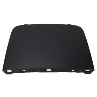 Imagem de Capa decorativa para painel, painel de instrumentos interior grade central elegante à prova de arranhões, para Kia Rondo 2007 a 2010, substitui OE 84724 1D1003W (preto)