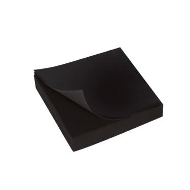 Imagem de Bloco Adesivo Tili Notes 76x76mm 50 Folhas Preto - Tilibra, Único