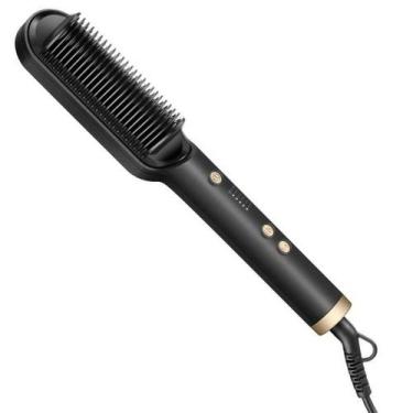 Imagem de Escova Alisadora Mondial Black Gold Argan 230 Bilvolt Ea-06