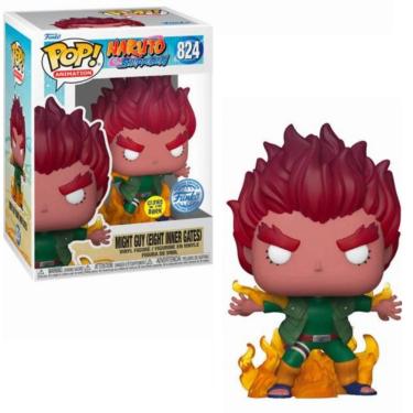 Imagem de Funko Pop Naruto 824 Might Guy Eight Inner Gates Glows