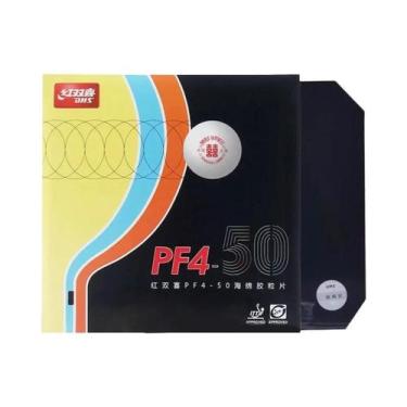 Imagem de Borracha pegajosa original do tênis de mesa, DHS PF4 50, Espinhas-em P