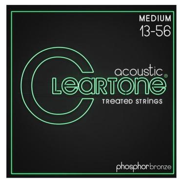 Imagem de Encordoamento Violão Cleartone Acoustic Phosbronze Aço 13-56