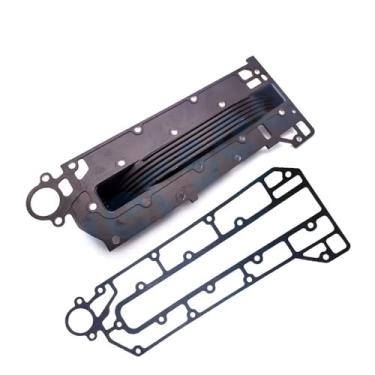 Imagem de 6H3-41111-01-1S Capa interna, escape e junta 6H3-41112-A0 para motor de popa Yamaha 2 tempos 60HP 70HP 6H341111011S capa interna de escape