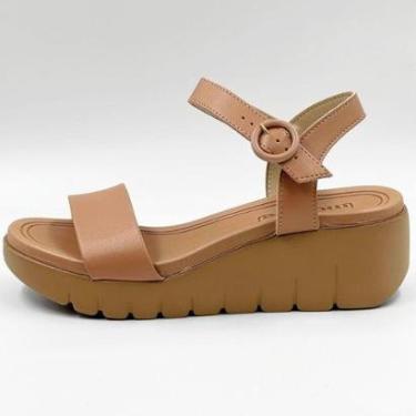 Imagem de Sandália Moleca Casual Anabela Feminina-Feminino