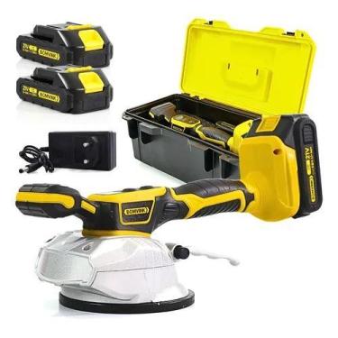 Imagem de Máquina Assentar Piso Porcelanato Azulejo 2 Baterias 21v - bomvink
