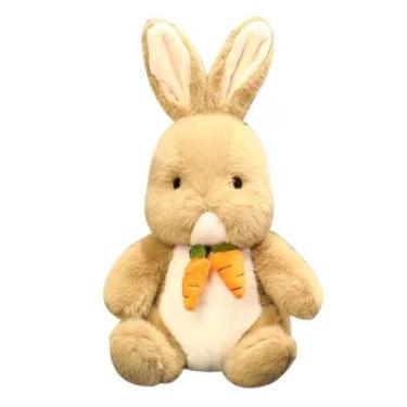 Imagem de Boneca de desenho animado de pelúcia Carrot Bunny de 30 cm para crianç