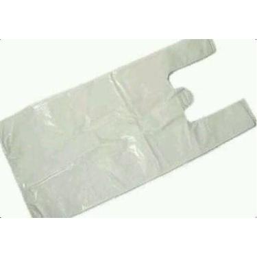 Imagem de 4 Sacola Alça Camiseta Média 38cmx48cm Reciclada 12kg - Higipack