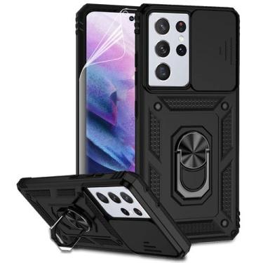 Imagem de Capa de celular M MAIKEZI Samsung Galaxy S21 Ultra 6.8" Militar