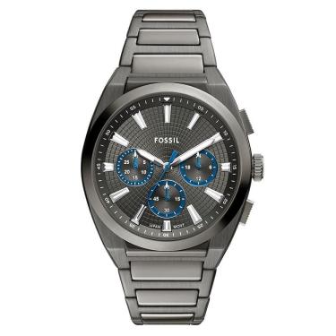 Imagem de Relógio Fossil Masculino Everett Grafite - Fs6107-1pn Relógio Fossil Masculino Everett - Fs6107-1pn
