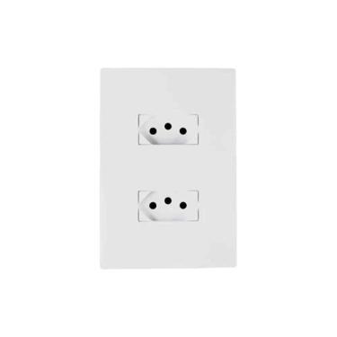 Imagem de Conjunto 2 Tomadas 10a Linha I9 Ilumi - Kit Elétrico Residencial