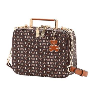Imagem de Bolsa Feminina Ferragens Elegante Transversal Estilo Chenson
