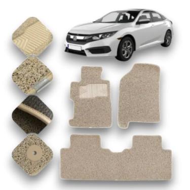 Imagem de Tapete Automotivo Kapazi Civic G8-2007 A 2011 (bege)
