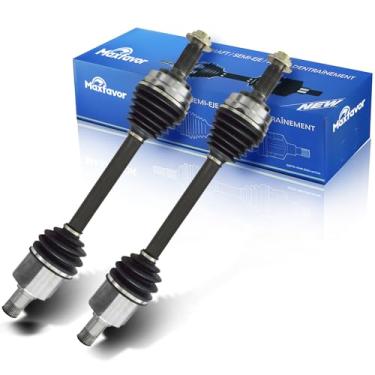 Imagem de MAXFAVOR Conjunto de par dianteiro de eixo de junta CV Conjunto de 2 eixos CV premium de substituição para Acura MDX ZDX Sport 3.7L 6 Cyl 2010 2011 2012 2013