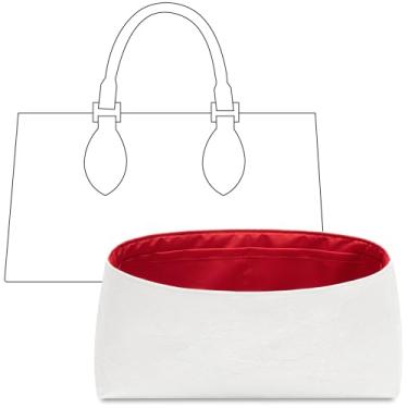 Imagem de FANJI Project Bolsa organizadora para bolsa LV Onthego East West, ajuste personalizado dentro premium Rogue Coeur leve e resistente à água