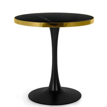 Imagem de Mesa De Jantar Redonda Majestic 70cm - Preto