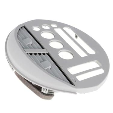 Imagem de marddpair Substituição da tampa do painel do painel central do painel do medidor de instrumento para Nissan Quest 2004-2005 cinza