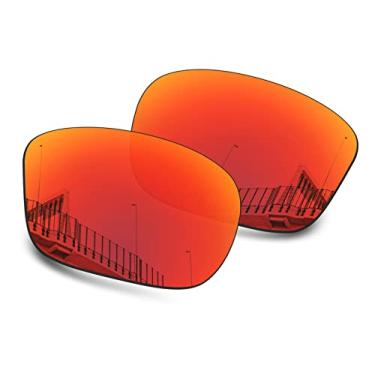 Imagem de Well-aimed Lentes de reposição polarizadas de 1,5 mm para óculos de sol Oakley Sliver OO9262, antiarranhões, resistente a impactos, Irídio vermelho polarizado - 1,5 mm, One Size